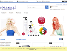 Tablet Screenshot of e-bazaar.pl